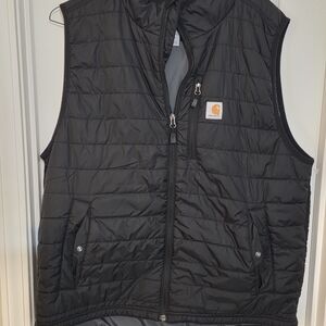 Carhartt Black Quilted Vest